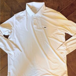 Vineyard Vines Men's white Performance Polo Shirt